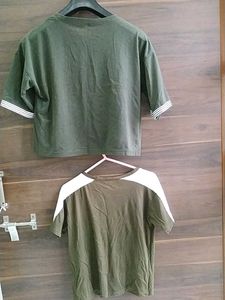 Green Tees Bundle Of 2