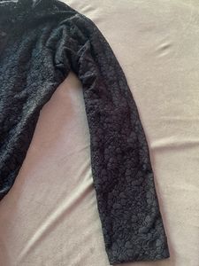 Black Net Shrug