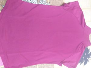Gym T Shirt In Pink Color