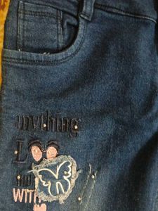 Cute Butterfly Jeans