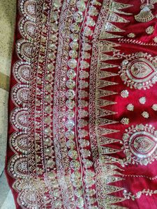 Red Embroidered Lehenga Choli