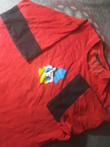 Red Donald Duck Tee