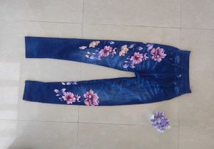 Floral Print Jeggin
