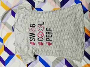 Casual Grey Stretchable Top - Swag