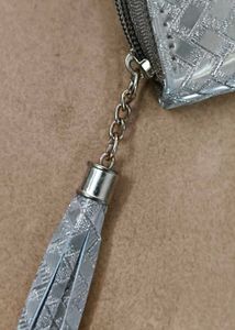 New Silver Glitter Clutch – Glamorous &amp; Elegant!
