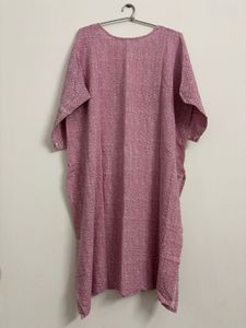 Elegant Pink Printed Kurta
