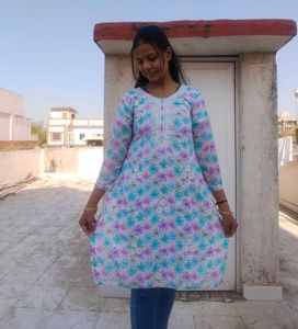 Floral Print Kurti