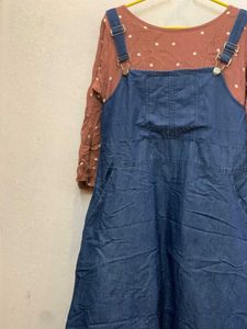 Denim Jumper Dress