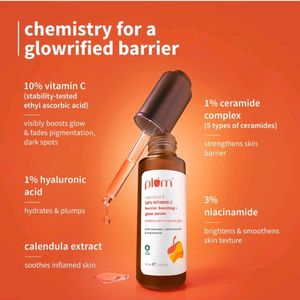 Plum Calendula &amp; 10% Vitamin C Glow Serum