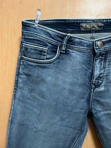 Jimmy &amp; Jerry Slim Fit Blue Denim Jeans For Men