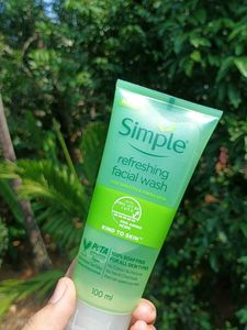 Simple Refreshing Facial Wash and Himalaya