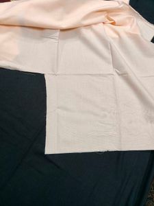Light Peach Shirt Fabric Material