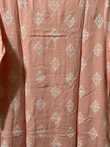 Coral Butter Pink Kurtha
