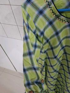 Checkered Maxi Dress