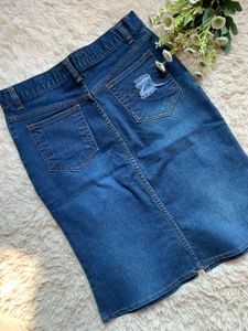 Vintage Denim Skirt