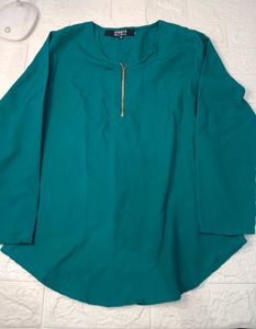 Mayra Green Fashion Top For Women