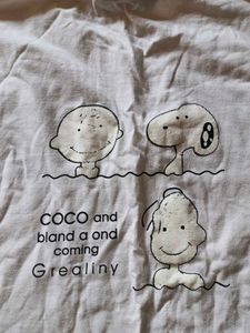 White Graphic T-Shirt