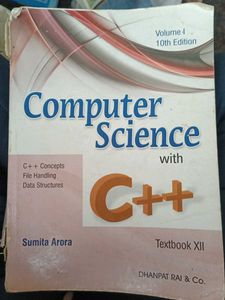 Computer Science with C++ Sumita Arora