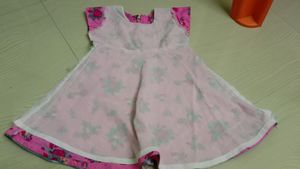 Cotton Frock For 2 Year Kid