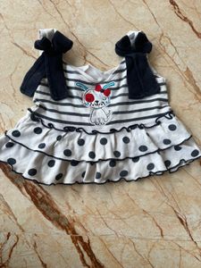 Cute Polka Dot &amp; Stripe Dress