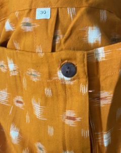 Patterned Trousers