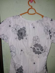 Floral Button-Down Top
