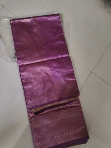 Pure kanjivaram silk woven saree new with tag