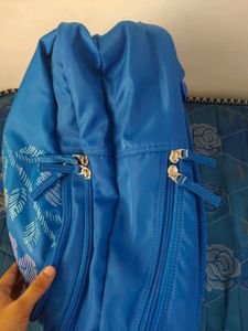 Genie Floral Blue Backpack