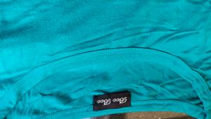 Seq Green Color Top
