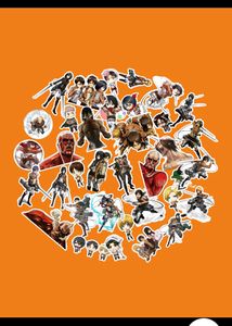 Attack On Titan Stickers Waterproof