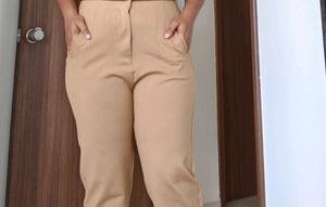 High Buy Brown Pants - Size 36