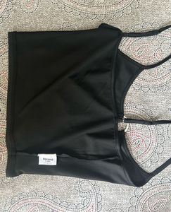 Black Ring Detail Cami Top