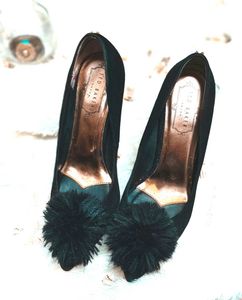Size 3UK/ 36 Ted Baker Black Heels 👠🎁BOGO