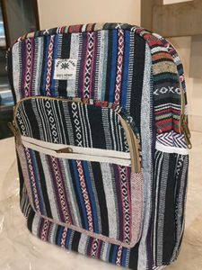 ☘️ BAG PACK With Laptop Sleeve 100% NATURAL HEMP