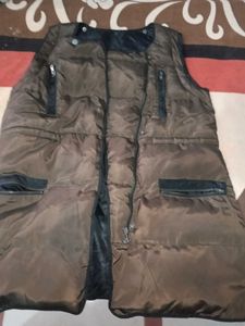 Brown Padded Vest