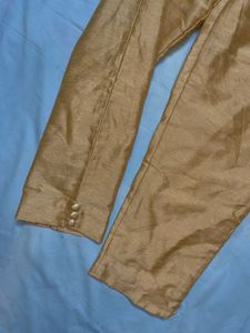 Golden Pant For Women