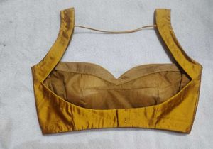 golden sweetheart blouse padded