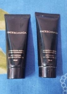 Pack Of 2 Faces Canada Unused Foundation