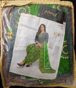 Kurta, Pant And Duppata Set (Stitched)
