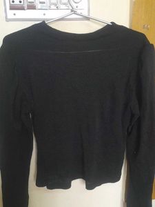 Black Sequin Top