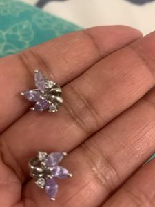 Cute Purple Earrings