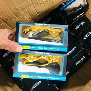 Imported Jaguar Car Phone Holder (Golden)