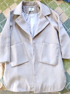 Elegant Grey Trench Coat🤍