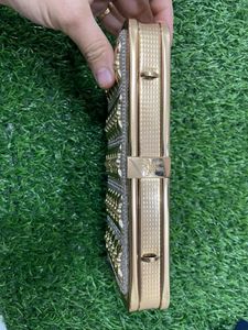 Golden Fancy Clutch
