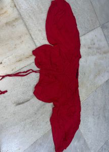 ❤️Red Cinched Crop Top❤️