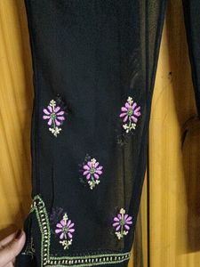 Embroidered Kurta shiffon