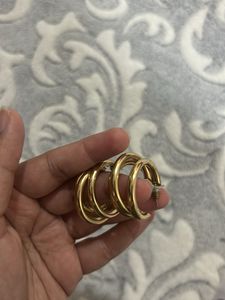 Gold Hoop Earrings