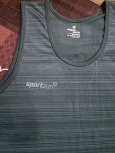 Sport Star Striped Tank Top