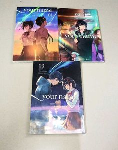 Your Name Manga Set - Volumes 1-3