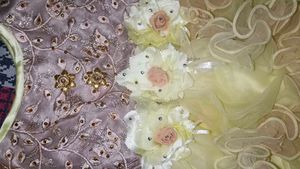 Fancy Yellow Party Dress
